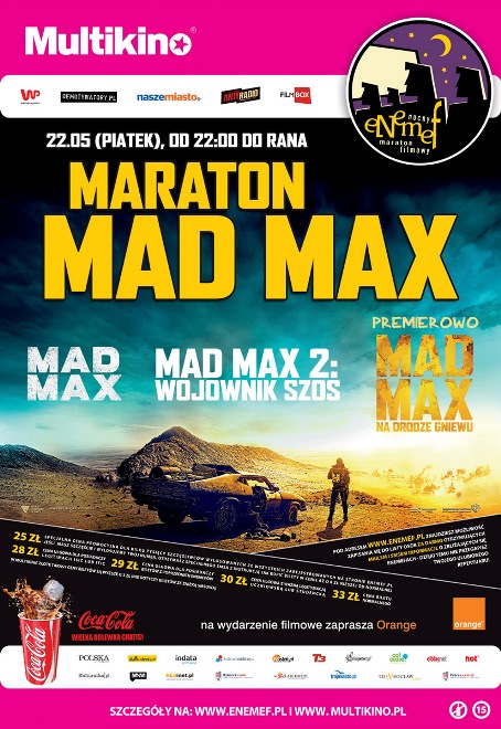 ENEMEF: Maraton Mad Max z premierą nowej części